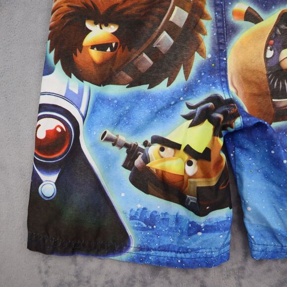 Star Wars Shorts Boys XS Multicolor Angry Birds Drawstring Stretchable Waist - Picture 15 of 16